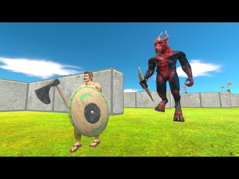 Escape from the Maze of Kozarog The Demon - Animal Revolt Battle Simulator