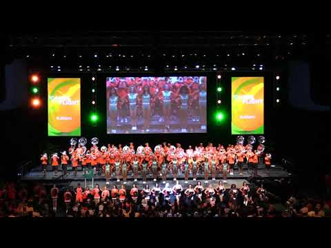 The 2019 Frost Band of the Hour - "Miami U" 'Canes Kick-off performance