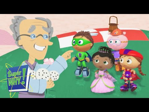 The Rolling Rice Cakes | Super Why - WildBrain | Movies for Kids