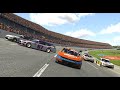 Huffman wins in wild Talladega finish | iRacing Saturday Night Thunder
