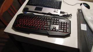 Trust GXT 830-RW Avonn Gaming Keyboard (22511) - відео 1