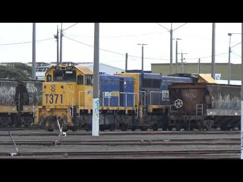 Pacific National T371 At North Geelong Yard