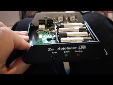 Just changed the batteries in my LDG Z817 a look inside