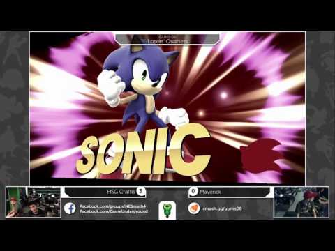 GUMS08 Singles (Loser's Quarters) - HSG Craftis (ZSS) vs Maverick (Lucario)