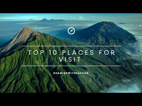 TOP 10 PLACES FOR VISIT IN WORLD | BEAUTIFUL PLACES FOR VISIT | ROAMING WITH HAROON
