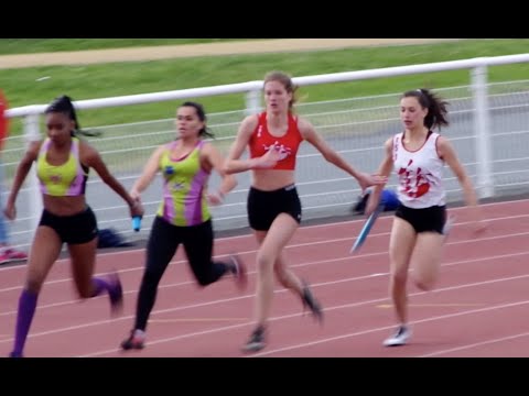 4x100m SEF (série 2) - Interclubs 2019 (1er tour) à Castres