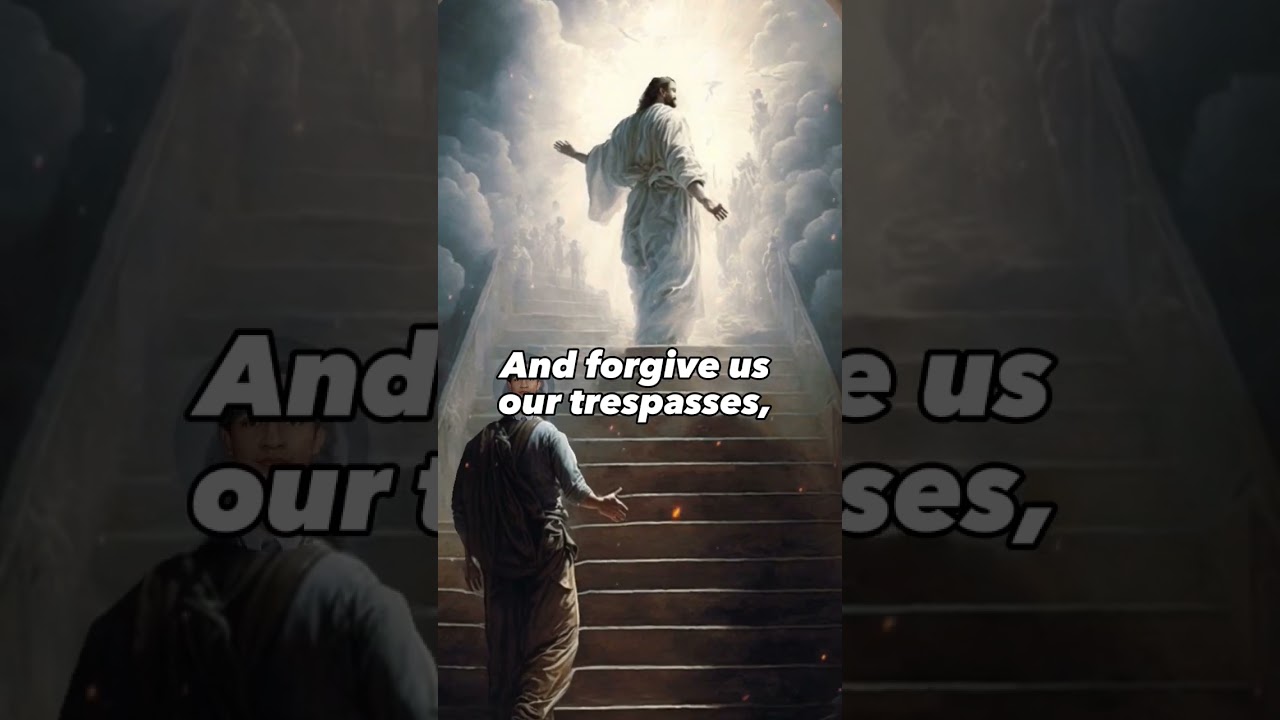 Our father who art in heaven, the powerful prayer 🙏 #biblicalstories #jesuschrist #viral