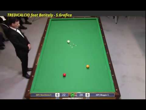 MAGGIO vs VECCHIONE - 1^ PROVA BILIARDO  BTP 2016/17 DESIO