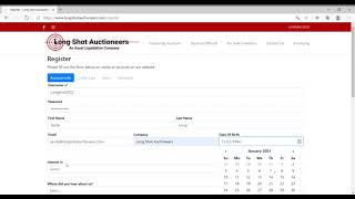 Bidder Registration  / Login FAQ