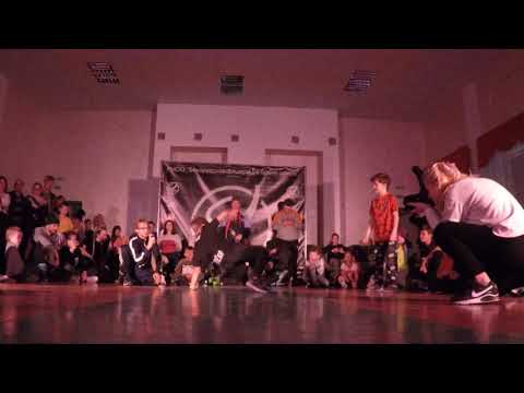 B-boy Лепёха vs b-boy Fidget - final