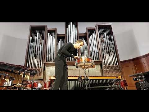 Alexej Gerassimez - Asventuras for snare drum solo ( perf. by Sergei Stefko)