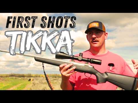 Tikka T3x Superlight 6.5 Creedmoor | Primeros disparos en el campo de tiro