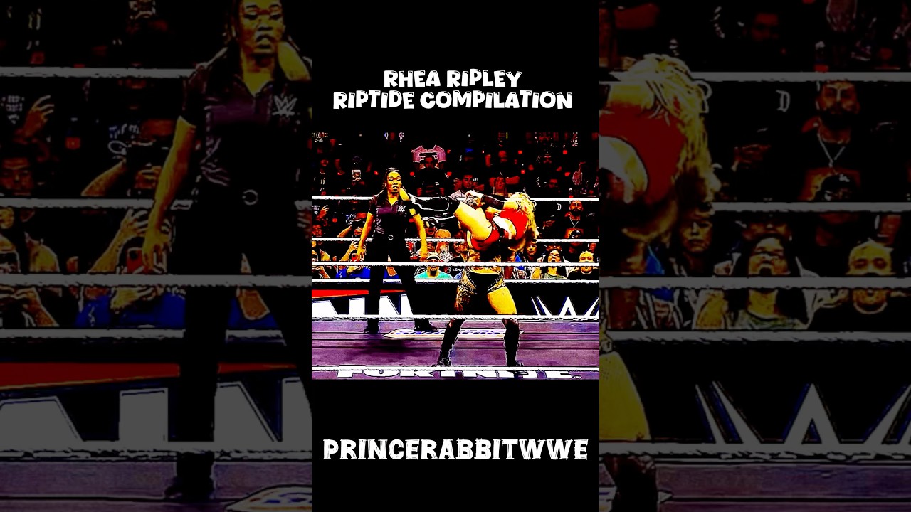 Rhea Ripley Riptide Compilation #rhearipley #wweshorts #wwe #wrestling #wwewrestler