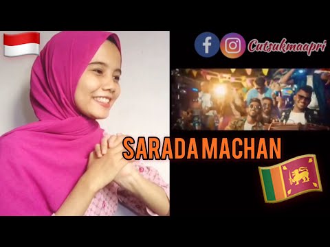 Indonesian Reaction to Sarada Machan (සැරද මචo) - Shehara Sandaruwan ft Murshad
