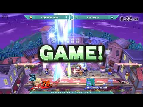 Sink or Swim 76 Winners Finals - SAK|Stroder (Shulk) vs SAK|Skylar (Game & Watch)