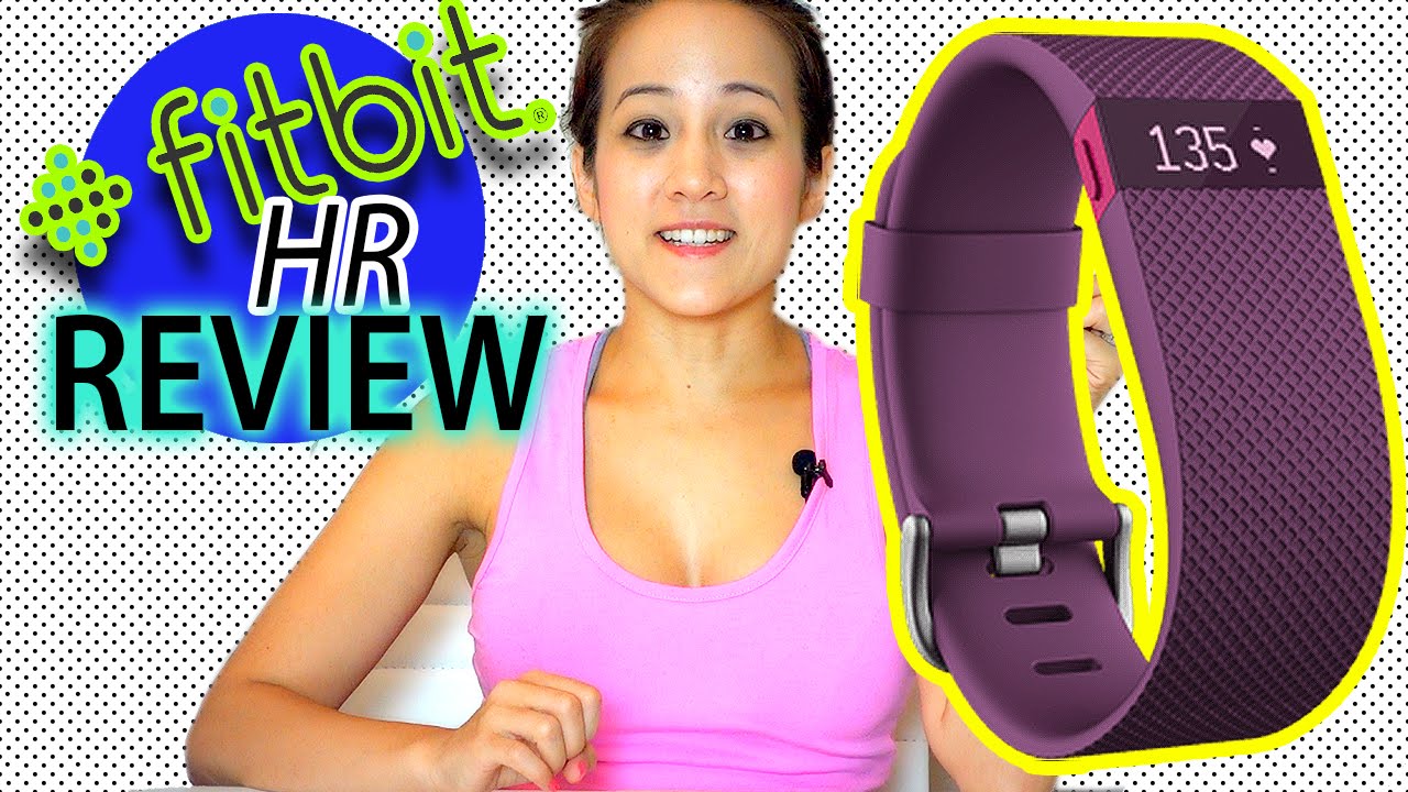 Умный браслет Fitbit Charge HR, фиолетовый (L)