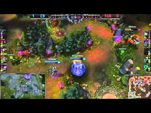 [Worlds 2014] C9 Outmaneuvers SSB