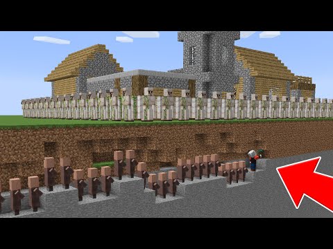 1000$ GOLEM SALDIRISI - Minecraft