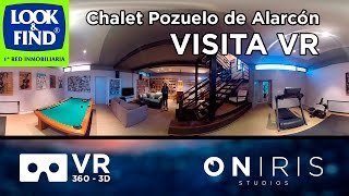 Chalet Look and Find Pozuelo de Alarcón Visita VR (360º 3D)