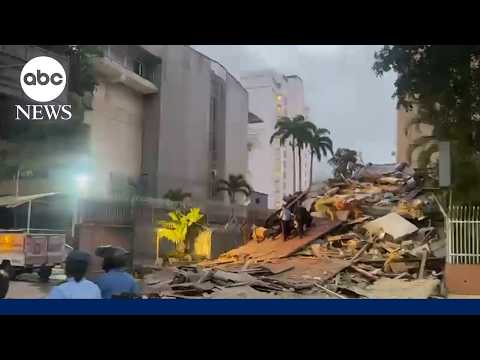 Powerful earthquake rattles Venezuelan capital