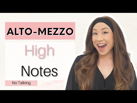 No Talking Version Vocal Warm-Up to Sing Higher with Ease (Alto-Mezzo)