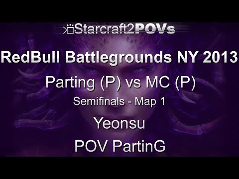 SC2 HotS - Red Bull NY 2013 - PartinG vs MC - Semifinals - Map 1 - Yeonsu - PartinG