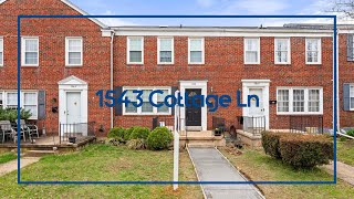 1543 Cottage Ln Video Walkthrough