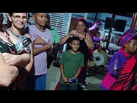 Entoadas de palhaços de folia de reis em Pirapetinga MG