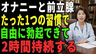 勃起機能改善のために医師もすすめる“3つの習慣”を解説｜60代からの前立腺ケア【泌尿器科専門医が解説】