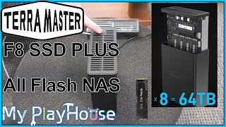 TerraMaster F8-SSD PLUS All Flash 8-Bay HomeNAS - 1423