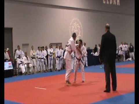 Glaucio Bernardes (BRA) x Paul Sawyer (ENG) Mundial de Judo 2009 Atlanta luta 2 Team( Equipe)