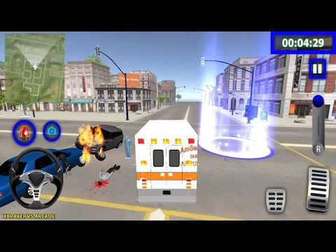 Ambulance Driving Game: Rescue Driver Simulator - Best Android Gameplay FHD
