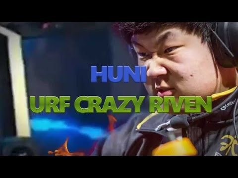 Huni Riven - Korean URF Crazy Riven Play