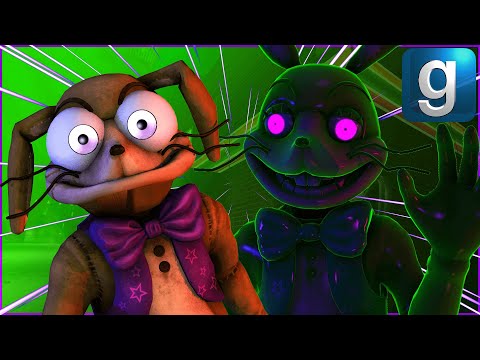 Gmod FNAF | Glitchtrap Gets Hunted Down By Glitchtrap From Help Wanted!