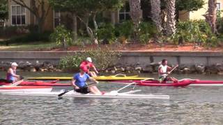 preview picture of video 'Outrigger Canoes in Tampa, Florida (March 21st, 2011)'