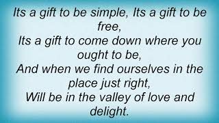 Jewel - Simple Gifts Lyrics