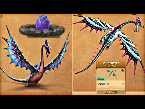 RAINCUTTER MAX LEVEL 175 TITAN MODE - Dragons: Rise of Berk
