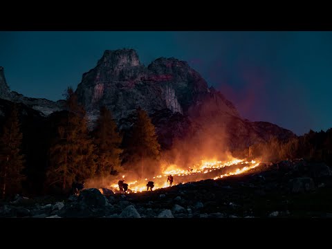 Mountain Fires at the Summer Solstice