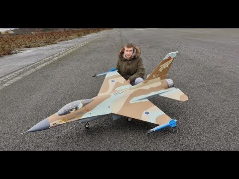 DEANOS TEST FLIGHT - 1/6 SCALE JET LEGENDS F-16 FALCON - JETMUNTS 200 GAS TURBINE - 2019