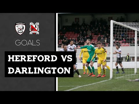Goals: Hereford v Darlington