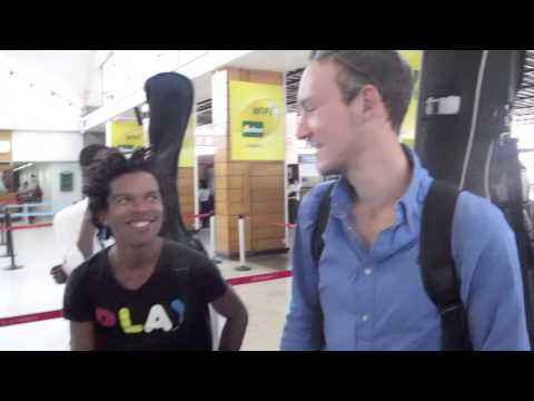Raoky Advent Calender - Door 11 - At The Airport - Leaving Madagaskar For The First Time