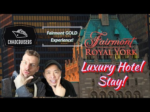 Fairmont Royal York - Toronto's BEAUTIFUL LUXURY Hotel! FAIRMONT GOLD EXPERIENCE !
