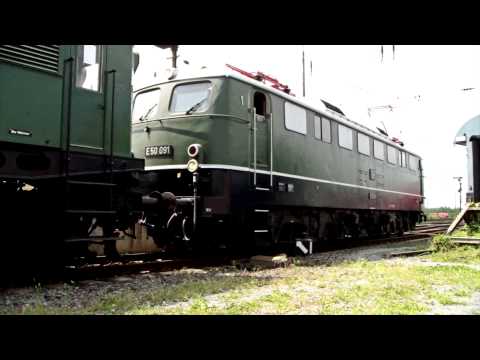 Sommerfest in Koblenz 2012 mit E 44 507 und E 50 091