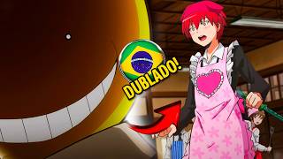 🇧🇷 ELE ACABOU COM O KARMA DE UM JEITO DIFERENTE KK😂「DUBLADO」| Assassination Classroom