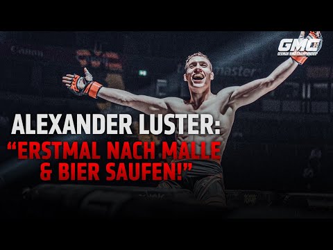 „Erstmal nach Malle & Bier saufen!“ 😂 | Alexander Luster Fight Interview | GMC 30