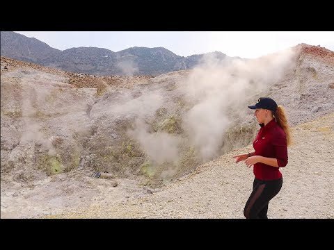 Explore Active Volcanic Craters on Nisyros Island with me!
