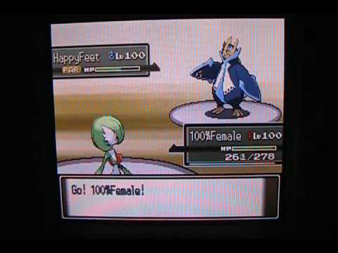 Pokemon Wifi Battle #4 VS David **Female Team ♀** Narrated