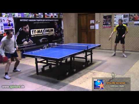 SPINLORD Sternenfall 1.0 mm - defence against no spin and weak spin balls (from short pips attack)