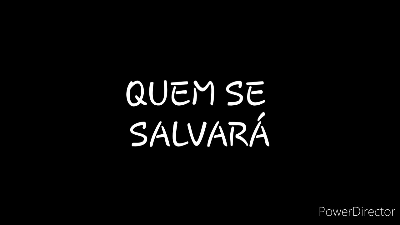 DISCURSO: QUEM SE SALVARÁ