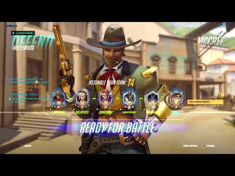 Overwatch 96 Elims 30K Damage Console Full Game!